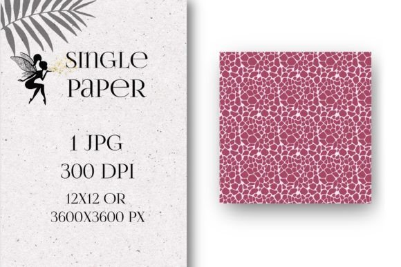 Download Single Pink Safari Animal Print, 1 JPG - Animal Collection