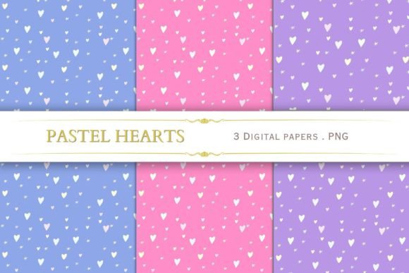 Download Pastel Hearts Paper - Hearts paper Collection