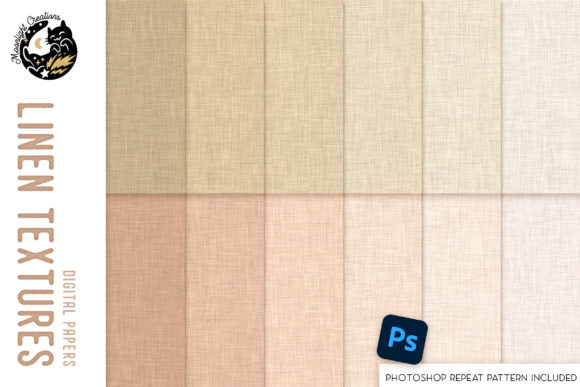 Download Linen Digital Paper Patterns - Digital paper Collection