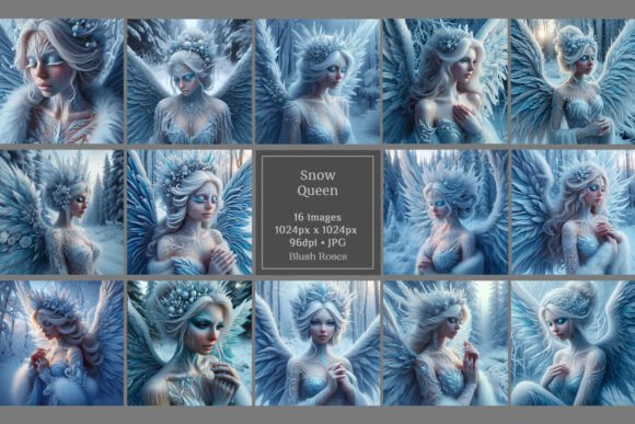 Download Snow Queen High Resolution Digital Paper - Digital paper Collection