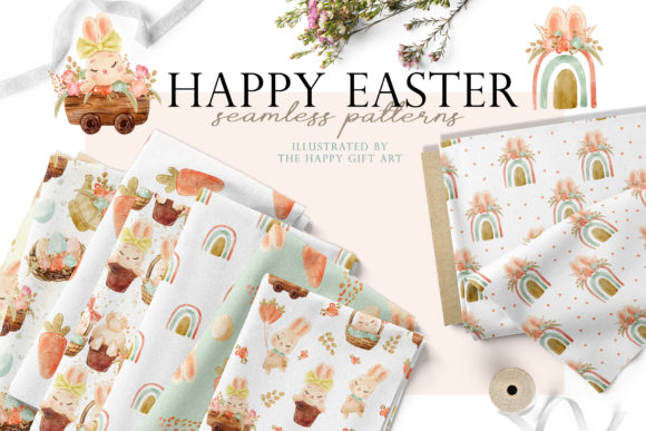 Download Easter Patterns,Easter Digital Papers - Digital paper Collection