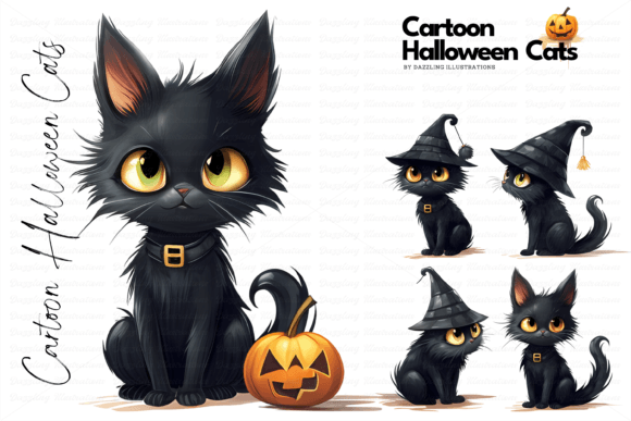 Download Black Cats for Halloween | Witchcraft - Premium Resources