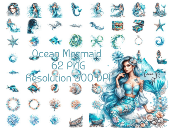 Download Ocean Mermaid - Mermaid Collection