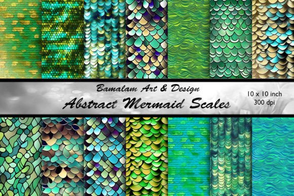 Download Abstract Mermaid Scales - Mermaid Collection