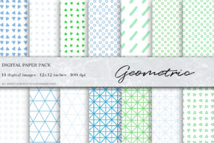 Download Geometric Digital Papers - Digital paper Collection