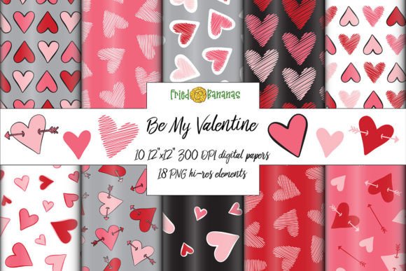 Download Valentine Hearts Paper Pacl - Hearts paper Collection