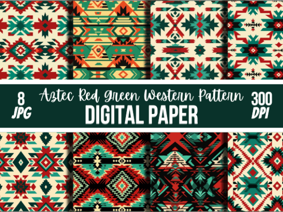 Download Native American Aztec Digital Paper - Digital paper Collection
