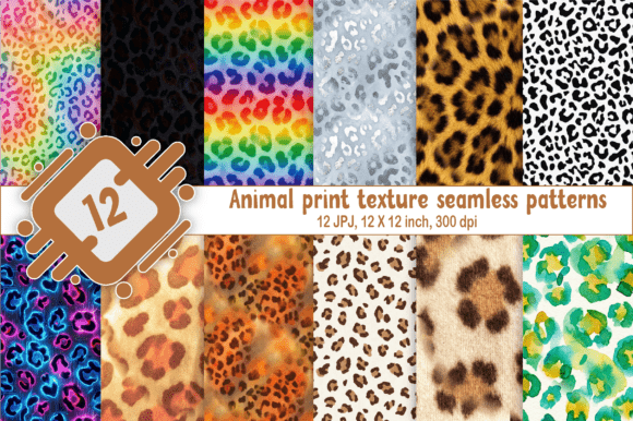 Download Animal Print Texture Seamless Patterns - Animal Collection