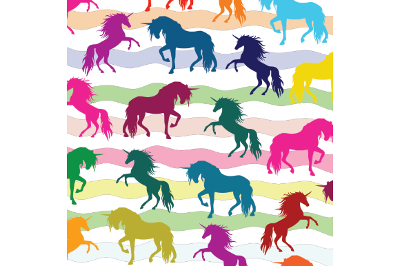 Download Unicorn Pattern, Unicorn Digital Paper - Digital paper Collection